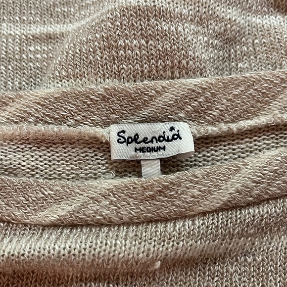 SPLENDID Stripe Lightweight Pullover Sweater Size M - Picture 5 of 6